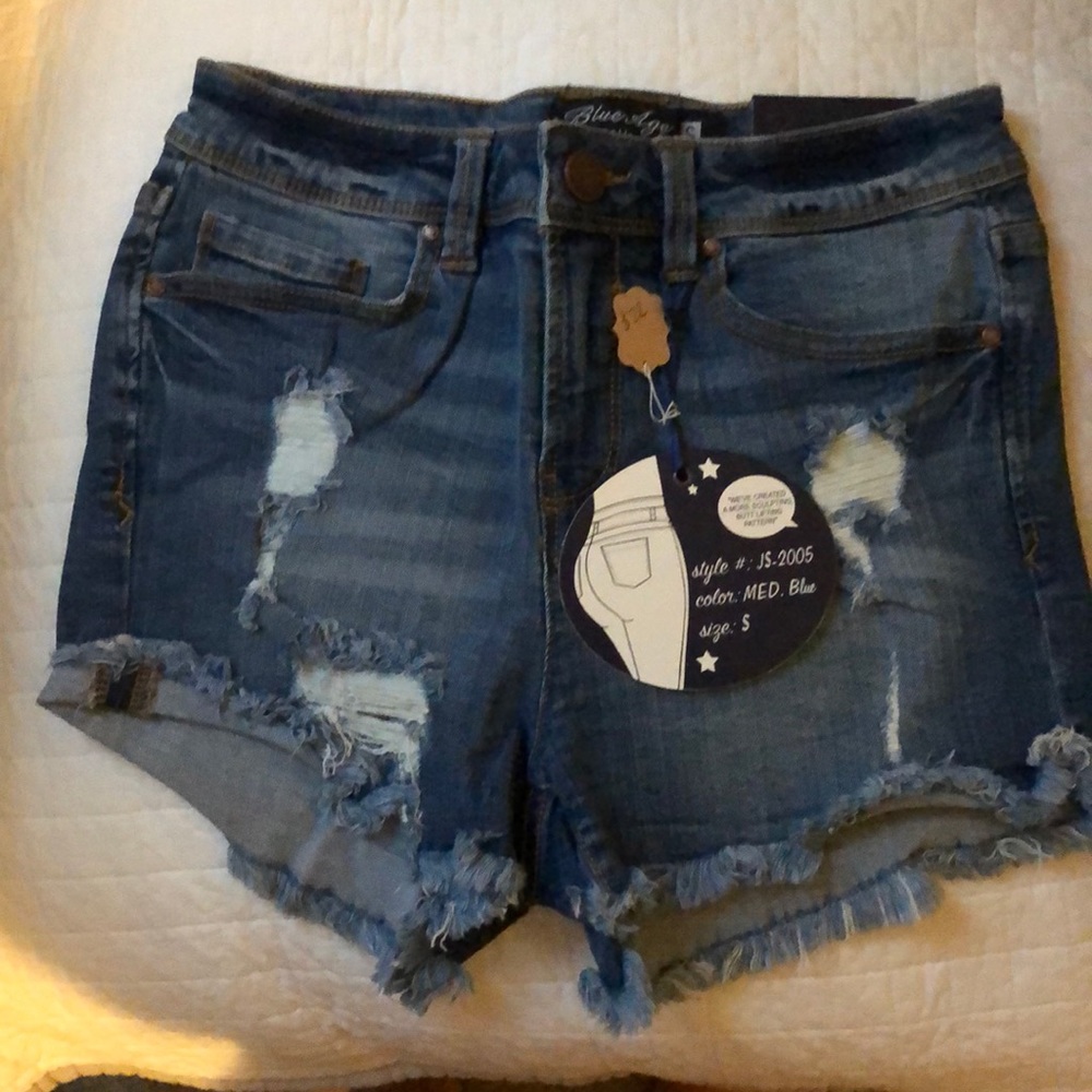 Blue Age Denim Shorts